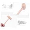 OUNONA Boys and Girls Beat Toy 10pcs Wooden Hammer for Children Educational Toy Home Decor Tool Interactive Parent-child Play view 4