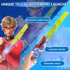 INFINITY NADO Spinning top Toy for Kids, Glowing battling top Toy with Telescopic Sword Launcher, battling top for Kids Boys Girls 5 6 7 8 9 10 11 12 Years Old and up, Blazing War Bear view 2