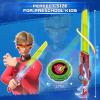 INFINITY NADO Spinning top Toy for Kids, Glowing battling top Toy with Telescopic Sword Launcher, battling top for Kids Boys Girls 5 6 7 8 9 10 11 12 Years Old and up, Blazing War Bear view 4