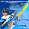 INFINITY NADO Spinning top Toy for Kids, Glowing battling top Toy with Telescopic Sword Launcher, battling top for Kids Boys Girls 5 6 7 8 9 10 11 12 Years Old and up, Fury Wave Dragon view 2