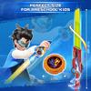 INFINITY NADO Spinning top Toy for Kids, Glowing battling top Toy with Telescopic Sword Launcher, battling top for Kids Boys Girls 5 6 7 8 9 10 11 12 Years Old and up, Fury Wave Dragon view 4
