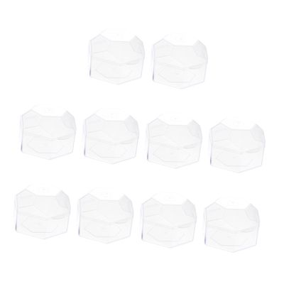 10-Pack Portable Pacifier Storage Boxes for Newborns Dustproof PP Pacifier Cases for Travel and Baby Care