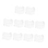 10-Pack Portable Pacifier Storage Boxes for Newborns Dustproof PP Pacifier Cases for Travel and Baby Care view 1