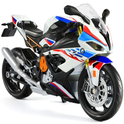 SHINESIGNAL for BMW S1000RR 1:12 Motorcycle Model Toy, Metal Die-cast with Plastic, Mini Moto Collectible Gift for Adults