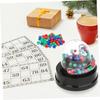 Abaodam 49pcs Bingo and Raffle Game Balls Read Plastic Balls for Parties Fundraisers and Game and Fun Accessories view 3