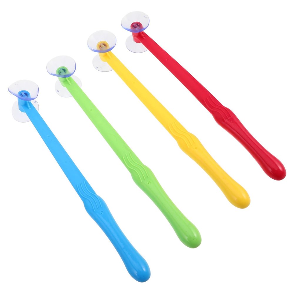 BESPORTBLE 4pcs Boys and Girls Suction Cup Hammer Toy Early Development Plaything for Family Interaction Reaction Training Safe Material Engaging Design