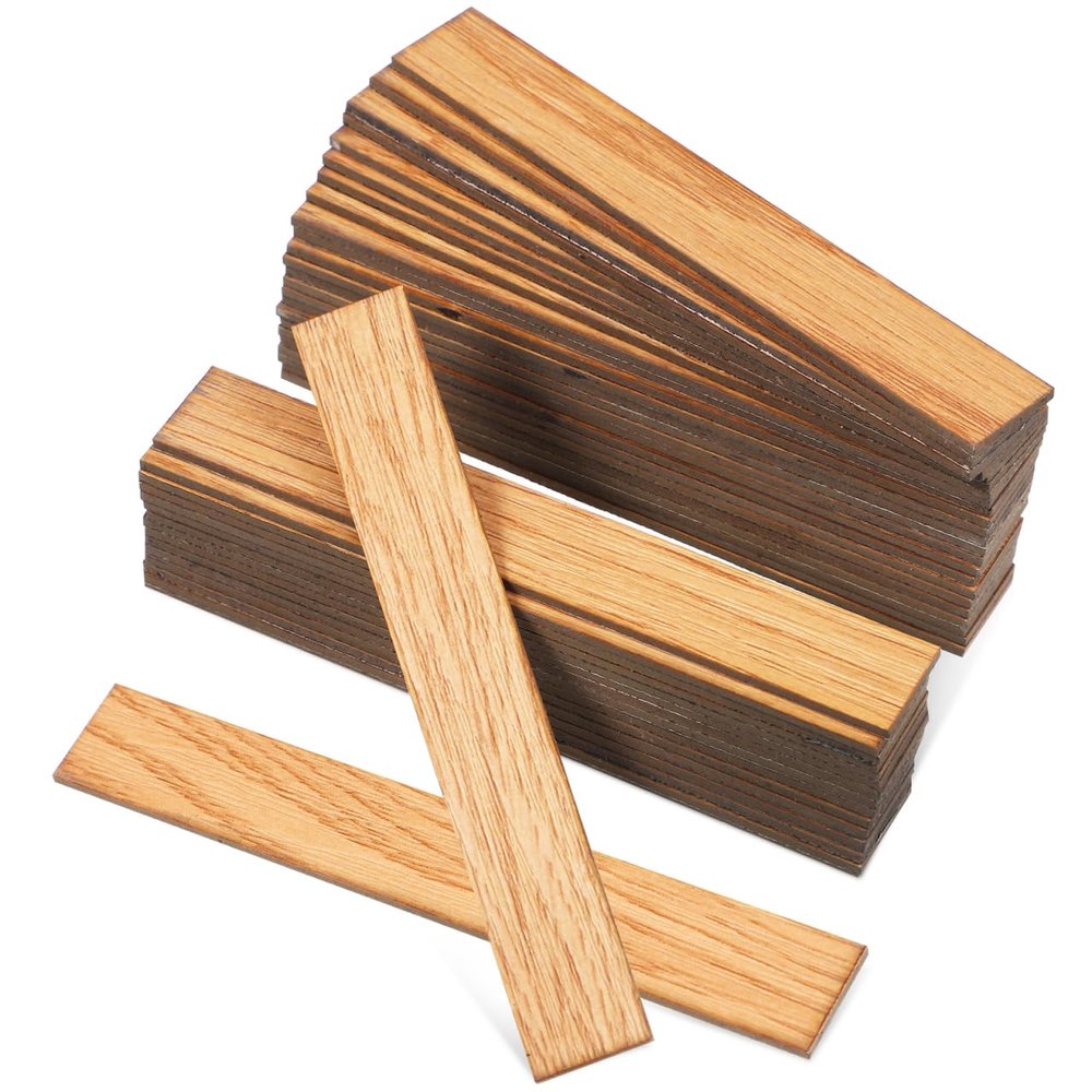 DOITOOL 40 Pieces 1/12 Scale Peel and Stick Dollhouse Flooring Miniature Wood Tiles Self Adhesive for Dollhouse Accessories DIY Home Decoration