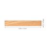 DOITOOL 40 Pieces 1/12 Scale Peel and Stick Dollhouse Flooring Miniature Wood Tiles Self Adhesive for Dollhouse Accessories DIY Home Decoration view 2