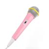 Cable Microphone, Low Distortion Portable Music Toy Microphone for Karaoke Family Party, Plug 3.5 mm, Ideal for Singing Indoors and Outdoors (Pink) view 2
