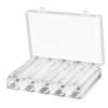 Artibetter 30mm Coin Capsules Holder Portable Coin Protector Hinged Lid for Collectors and Hobbyists view 1