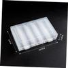 Artibetter 30mm Coin Capsules Holder Portable Coin Protector Hinged Lid for Collectors and Hobbyists view 3
