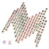 ERINGOGO 1 Set Mini Mahjong Game Set Portable Travel Board Game for Family Gatherings Materials Box Fun and Engaging Entertainment for All view 1