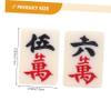ERINGOGO 1 Set Mini Mahjong Game Set Portable Travel Board Game for Family Gatherings Materials Box Fun and Engaging Entertainment for All view 2