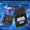 PixelKing 2025 New Upgrade R36MAX Retro Handheld Game Console with 64G Built-in 18000+ Classic Games,Emulator Handheld,4.0" IPS Screen Retro Gaming Console, Rechargeable Portable Pocket Arcade(Black) view 2