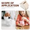 Abaodam 5pcs Unfinished Wooden Piggy Banks for Boy Girl Change Container for Savings Creative Bank Design Birthday for Boys and Girls view 3