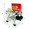Easy Playhouse: BBQ Grill Toy Playset - Light & Sound, Realistic Smoke, Little Chef Pretend Play, Food & Cooking Accessories, Two Layer Grill, Kids 3+ view 2