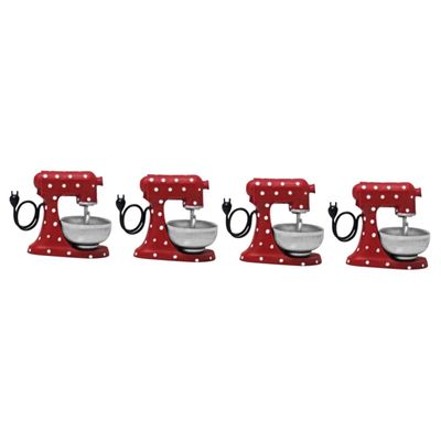 BESPORTBLE 4pcs Miniature Kitchen Mixer Toy for Boys and Girls Pretend Play Appliance for Imaginative Play Early Development Educational Kitchen Toy