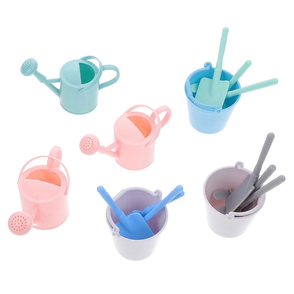 BESPORTBLE 15-Piece Mini Gardening Tools Set Boys and Girls' Mini Shovel Watering Can Safe for Toddlers