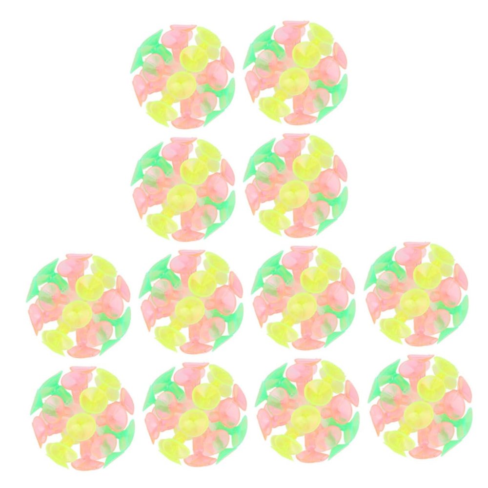 BESPORTBLE 12pcs for Boys and Girls Fun Bouncing Sticking Toys for Indoor and for Hand-Eye Coordination and Family Interaction