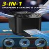 2026 New Automatic Card Shuffler and Dealer,3-in-1 Card Shuffler Machine with 4 Drawing Remotes,1-2 Decks Support 12 Players,360/180 Deal, Rechargeable,for Poker,UNO,Phase 10,Skip-Bo,Texas Hold'em view 2