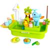 Easy Playhouse: 4-in-1 Play Sink - Running Water Electric Faucet, Kitchen & Food Accessories, Waterpark Theme, Fishing Games, Bath Toys, Kids Age 3+ view 1