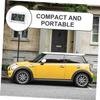 LOORGVEL 2pcs Small Digital Clock for Car Dashboard Minimalist Silent Clock Accessories Unique Design for Vehicles Portable and Lightweight for Students and Boy Girl view 3