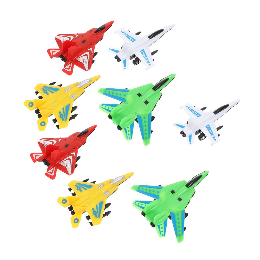 BESPORTBLE Airplane Toy for Boys and Girls 8 Pieces Foam Planes Plastic Aircraft Models Glider Planes for Boys and Girls Random Style