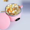 HEEPDD Smart Insulated Bowl, 500ml Large Capacity Toddler Smart Insulated Bowl 45 Degree Centigrade Heating Constant Temperature Magnetic Rechargeable kid Food (Pink) view 4