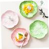 FUNOMOCYA Boys and Girls Tableware Ceramic Bowl Smooth Surface Baby Plates for Soup Salad Noodles view 3