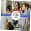 DECHOUS 1pc Creative Hand Clock Model for Learning Educational Clock Toy for Boys and Girls Interactive Teaching Tool for Early Education Random Colors view 2