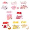 4 Set Clothes for Stuffed Animals Plush Stuffed Animal Clothes for Duck with Headbands, Skirts, Sweaters and Bags DIY Animal Accessories for Kids to Improve Hands-On Skills view 4