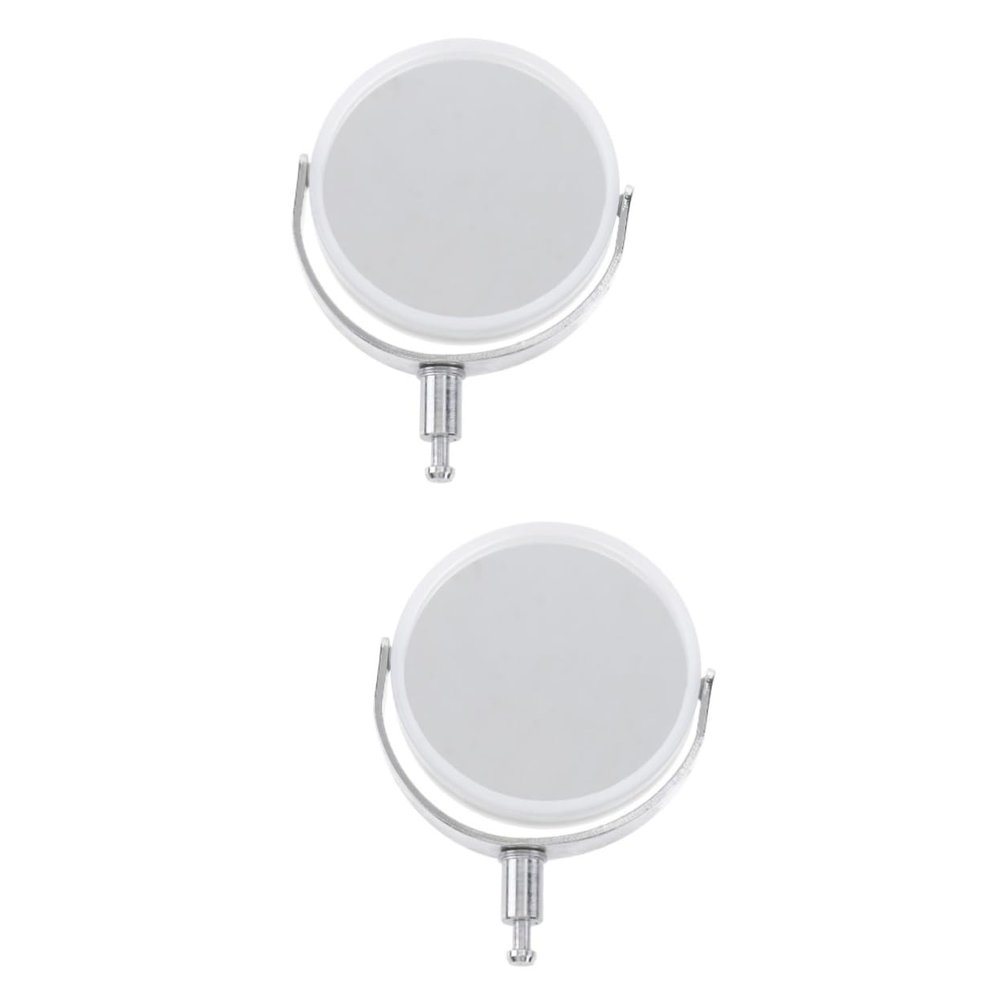 Healifty 2 Pcs Optical Instrument Accessories Microscopy Mirror Easy to Install Microscope Mirror Replacement for Microscope