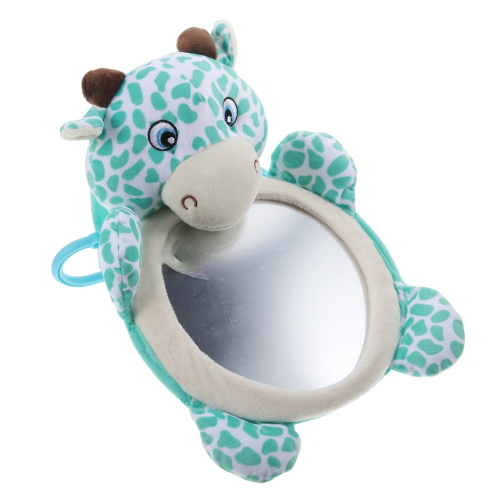 Alipis Adjustable Deer Shape Rearview Mirror for Safe Monitoring Practical Blindspot and Fashion Style Design Easy to Install Material for Family Travel