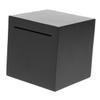 ABOOFAN Unbreakable Stainless Steel Piggy Bank for Adults Square Money Saving Box Lock Sturdy Coins Container for Home and Desktop Savings view 1