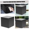 ABOOFAN Unbreakable Stainless Steel Piggy Bank for Adults Square Money Saving Box Lock Sturdy Coins Container for Home and Desktop Savings view 3