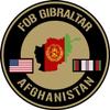 FOB Gibraltar Afghanistan Service Challenge Coin view 3