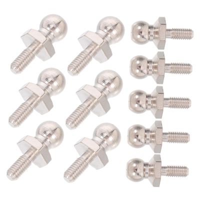 ULTECHNOVO 14pcs Rc Car Steel End Parts for Quick Replacement Upgrade Vehicle Accessories for Racing Tracks