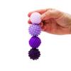 ONO Signets  Silicone Magnetic Balls with Textured Dimples, Bumps, and Waves | Fun to Play with Fidget Toy for Adults | Help Relieve Stress, Anxiety, Tension (Lavender, Set of 4) view 1