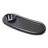 HEALLILY Stroller Snack Tray Ample Storage Easy to Install Removable Food Table Attachment for Meals Compatible Stroller Accessories view 1