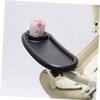 HEALLILY Stroller Snack Tray Ample Storage Easy to Install Removable Food Table Attachment for Meals Compatible Stroller Accessories view 4