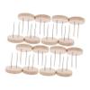 MINAOLULUS 24pcs Doll Stands Display Holders Wooden Action Figure Base Stable Support System view 1