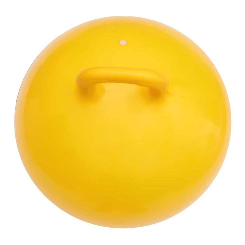 BESPORTBLE Inflatable Hop for Boy Girl Yellow Jumping Grip Handle Promotes Coordination Balance for Play for Ages Random Style