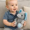 Cuteoy Talking Elephant Repeat What You Say Musical Stuffed Animal Shaking Singing Plush Toy Electric Interactive Animated Plushies Gifts for Kids Girls Boys view 2