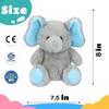 Cuteoy Talking Elephant Repeat What You Say Musical Stuffed Animal Shaking Singing Plush Toy Electric Interactive Animated Plushies Gifts for Kids Girls Boys view 3