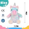 Cuteoy Talking Unicorn Repeat What You Say Musical Stuffed Animal Shaking Singing Plush Toy Electric Interactive Animated Plushies Gifts for Kids Girls Boys view 3