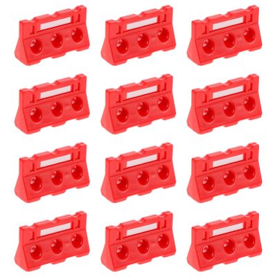 BESPORTBLE 24pcs Toy Barricade Miniature Road Barricades for Boys and Girls School Projects Train Layouts and Decorations