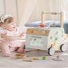 ROBUD Wooden Baby Push Walker, Learning Walking Toys, Adjustable Height Baby Walker with Decelerator, Montessori Toys for Baby 10 Months+, WRP24 view 1