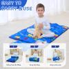 UOMNY Toddler Nap Mat for Boys-Dinosaur Nap Mats with Pillow,Boys Girls Sleep Mat for Preschool Kindergarten 53 x 22 inches view 3