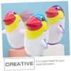 Abaodam 4pcs Inflatable Christmas Tumbler Penguin Toys PVC Boys and Girls Toys Sports Games for Reaction view 3