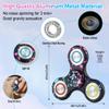 ATESSON Metal Fidget Spinner Toys for Adults Kids Fidget Toys for Kids 8-12 with LED Lights High-Speed Stainless Steel Bearing Silent Light Up Fidget Spinners with Fluorescent view 3
